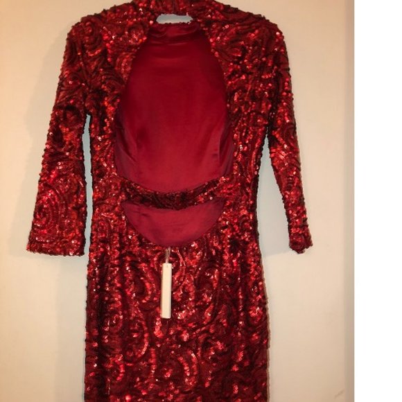 Highly Sequin backless dress - Picture 2 of 7